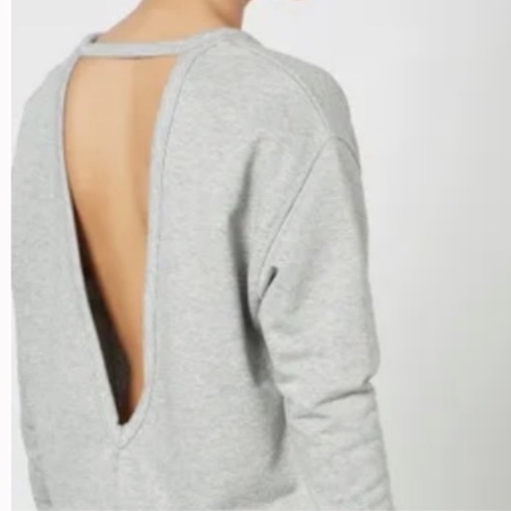 Nike DRI-Fit Gray Crew Neck Sweater Soft Knit Relaxed Fit - Picture 5 of 7